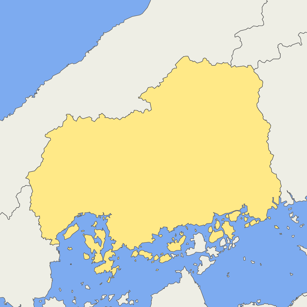 広島県の地図 | Map-It マップ・イット