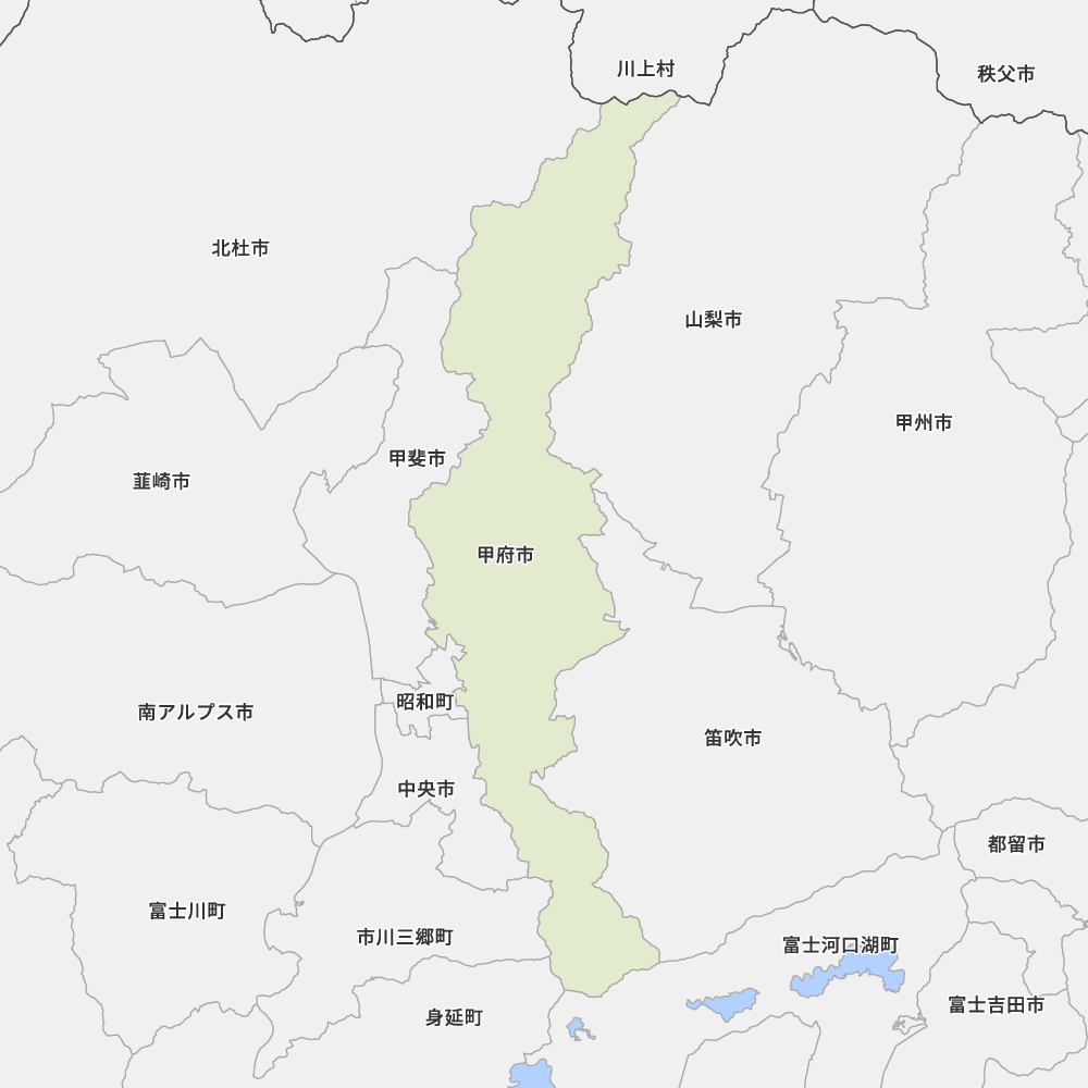 山梨県甲府市の地図 Map It マップ イット