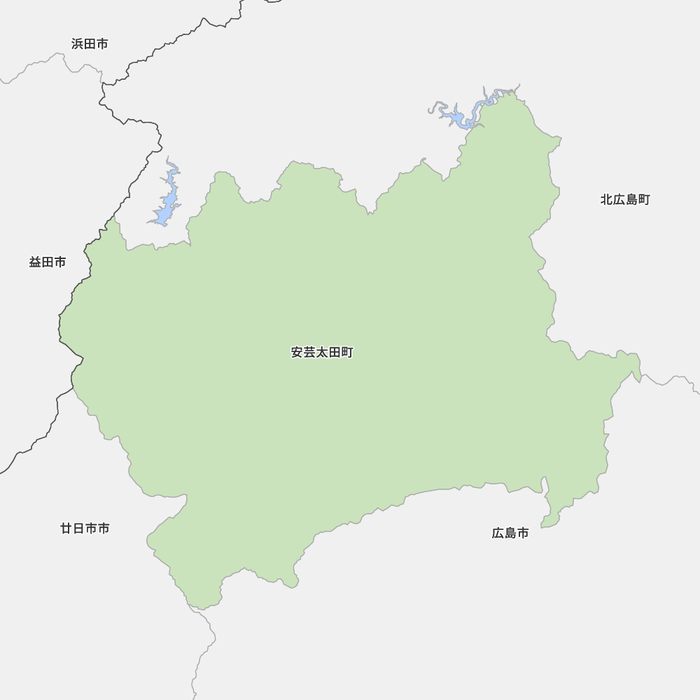 広島県山県郡安芸太田町の地図 Map It マップ イット