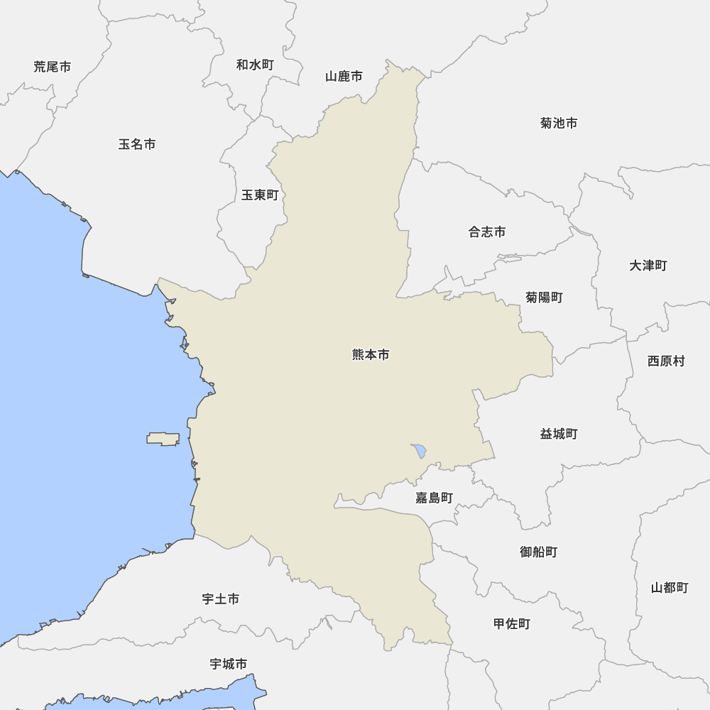 熊本県熊本市の地図 Map It マップ イット