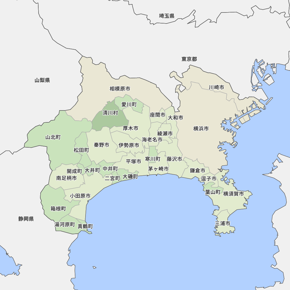 神奈川県の地図 Map It マップ イット