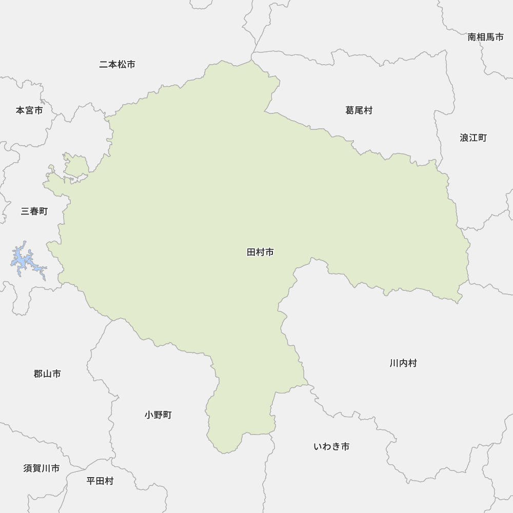 福島県田村市の地図 Map It マップ イット