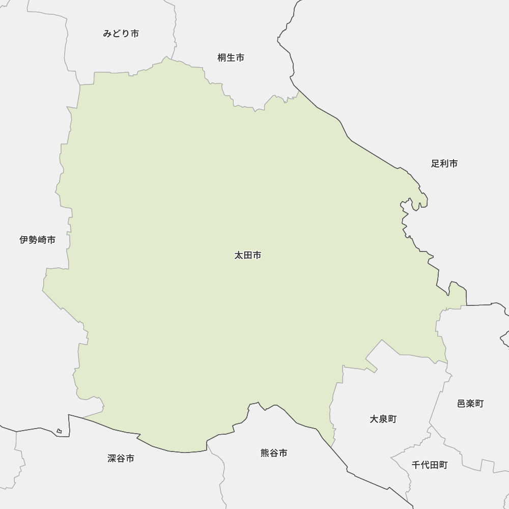 群馬県太田市の地図 Map It マップ イット