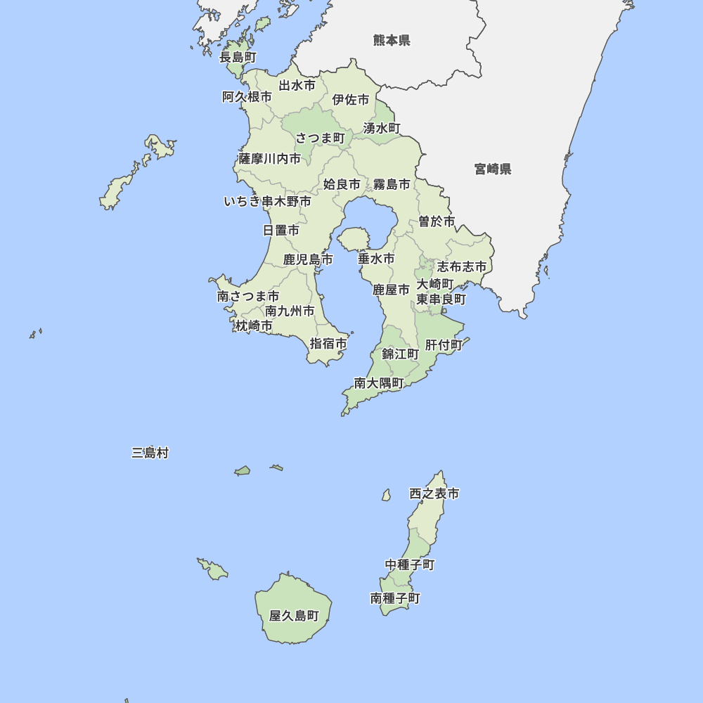 鹿児島県の地図 Map It マップ イット